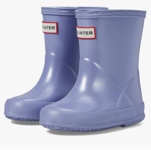 Hunter Lavender Kids Rain Boots